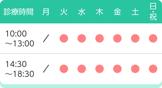 診療時間(スマホ用)